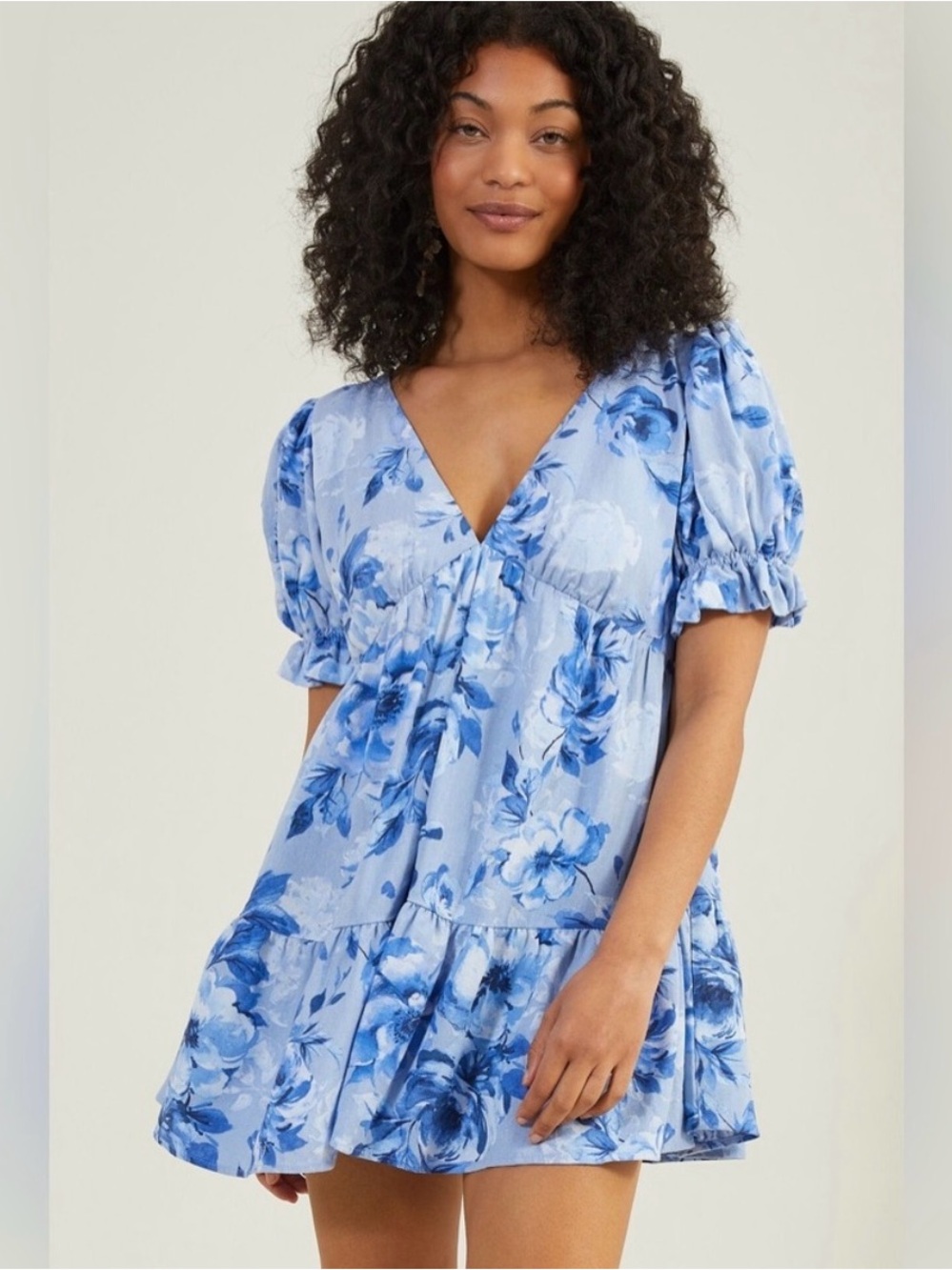 Altar’d State Evie Floral Dress Small